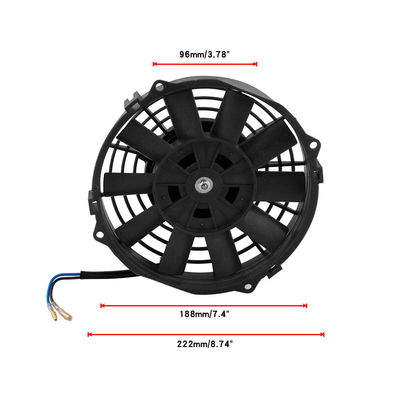 기아용 라디에이터 냉각 팬 25380-1F252 70*70*25mm 5V12V24V 블랙 플라스틱 유니버설