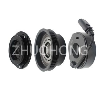자동 AC 압축기 릴리 클러치 키트 4PK 123MM 12V VW SVW SANTANA 3000 2004-2007 1.8