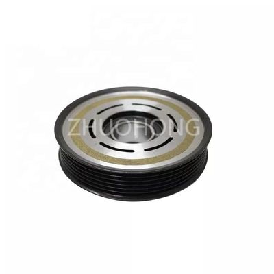 오토 AC 압축기 롤리 클러치 122MM FORD CHANGAN ECOSPORT 2013- 1.5 6 PK 굴곡